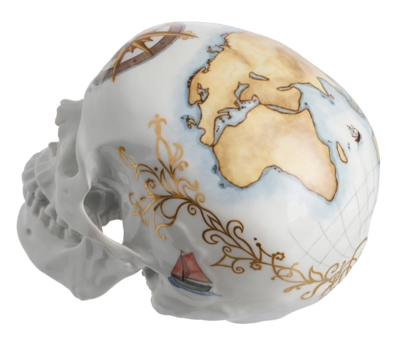 Nymphenburg Memento Mori Skull 2015 Voyage - Image 2